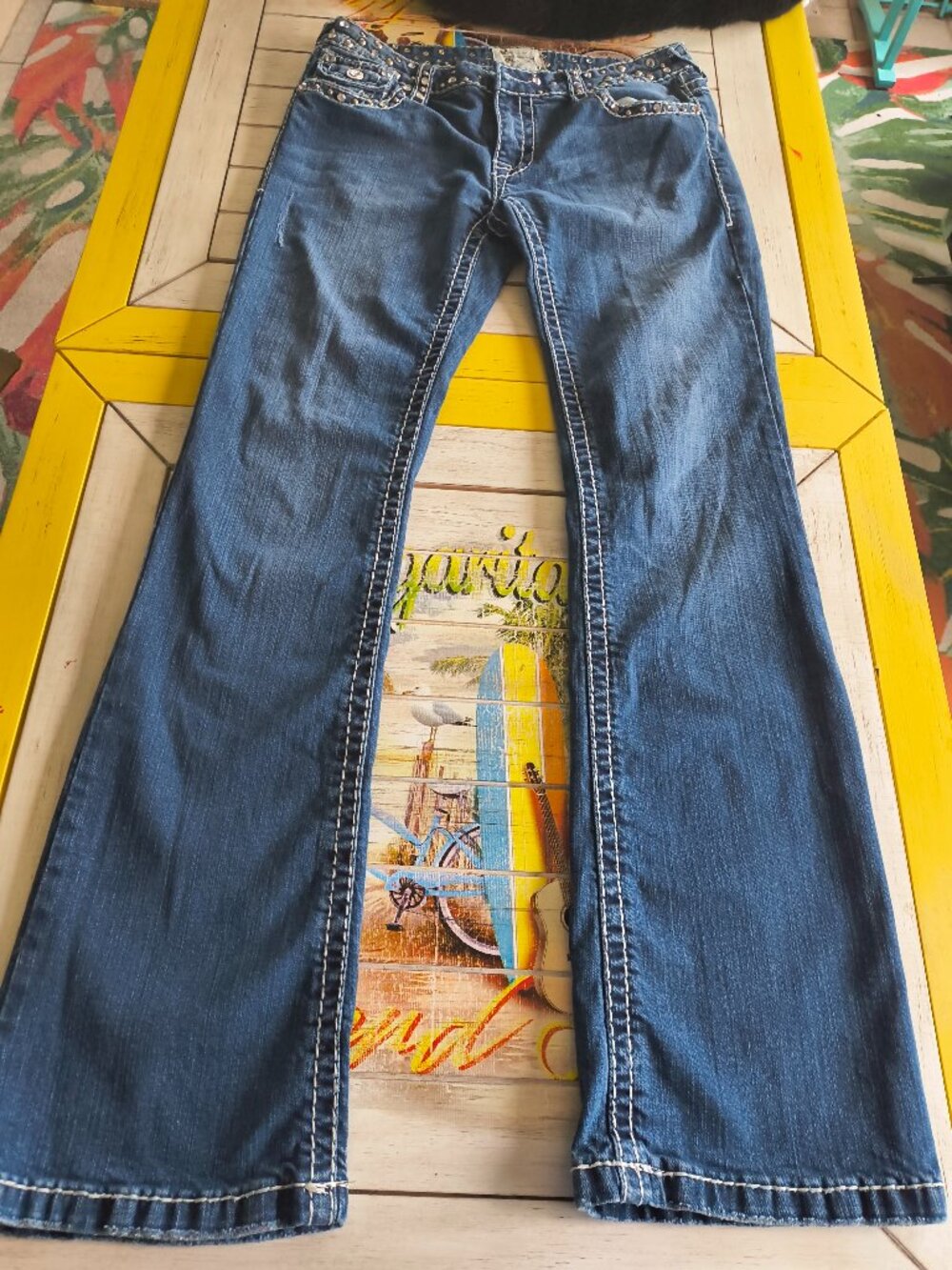 Vintage bedazzled LA Idol Jeans